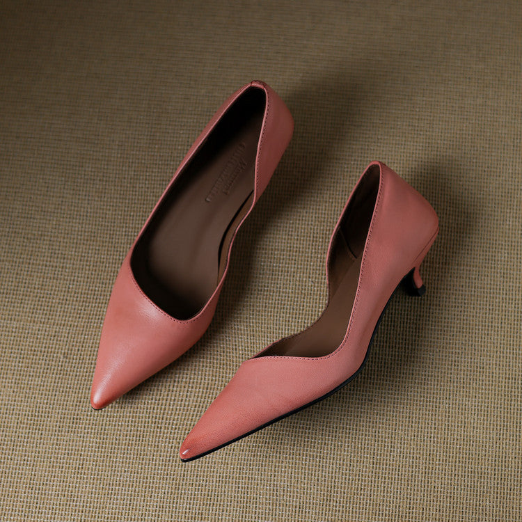 Alden & Archer™ | Kynora Leather Heels