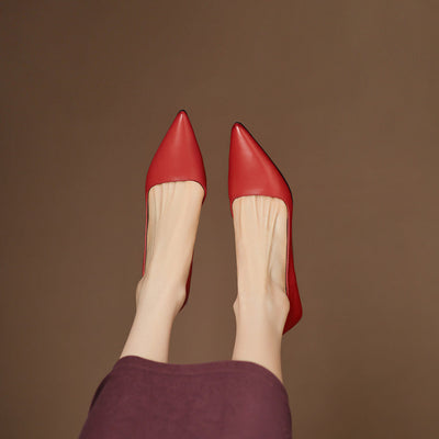 Alden & Archer™ | Kynora Leather Heels