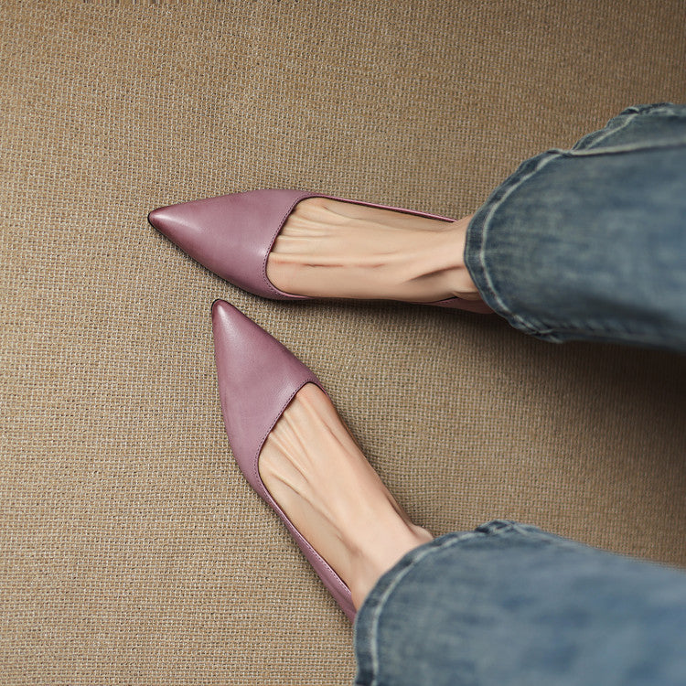 Alden & Archer™ | Kynora Leather Heels