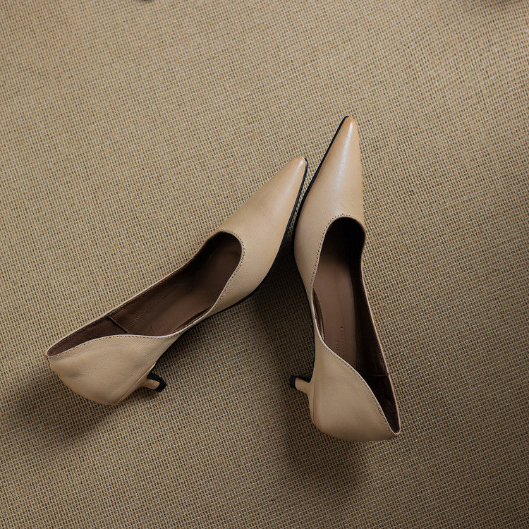 Alden & Archer™ | Kynora Leather Heels