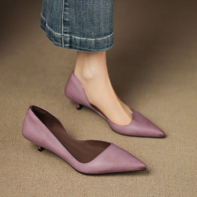Alden & Archer™ | Kynora Leather Heels