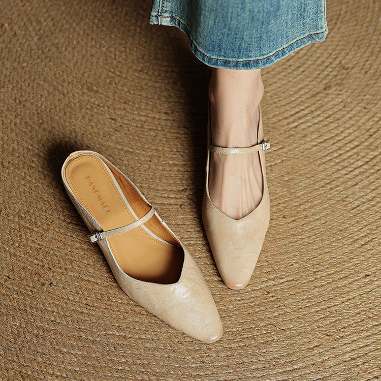 Alden & Archer™| Ulvessa Leather Mules