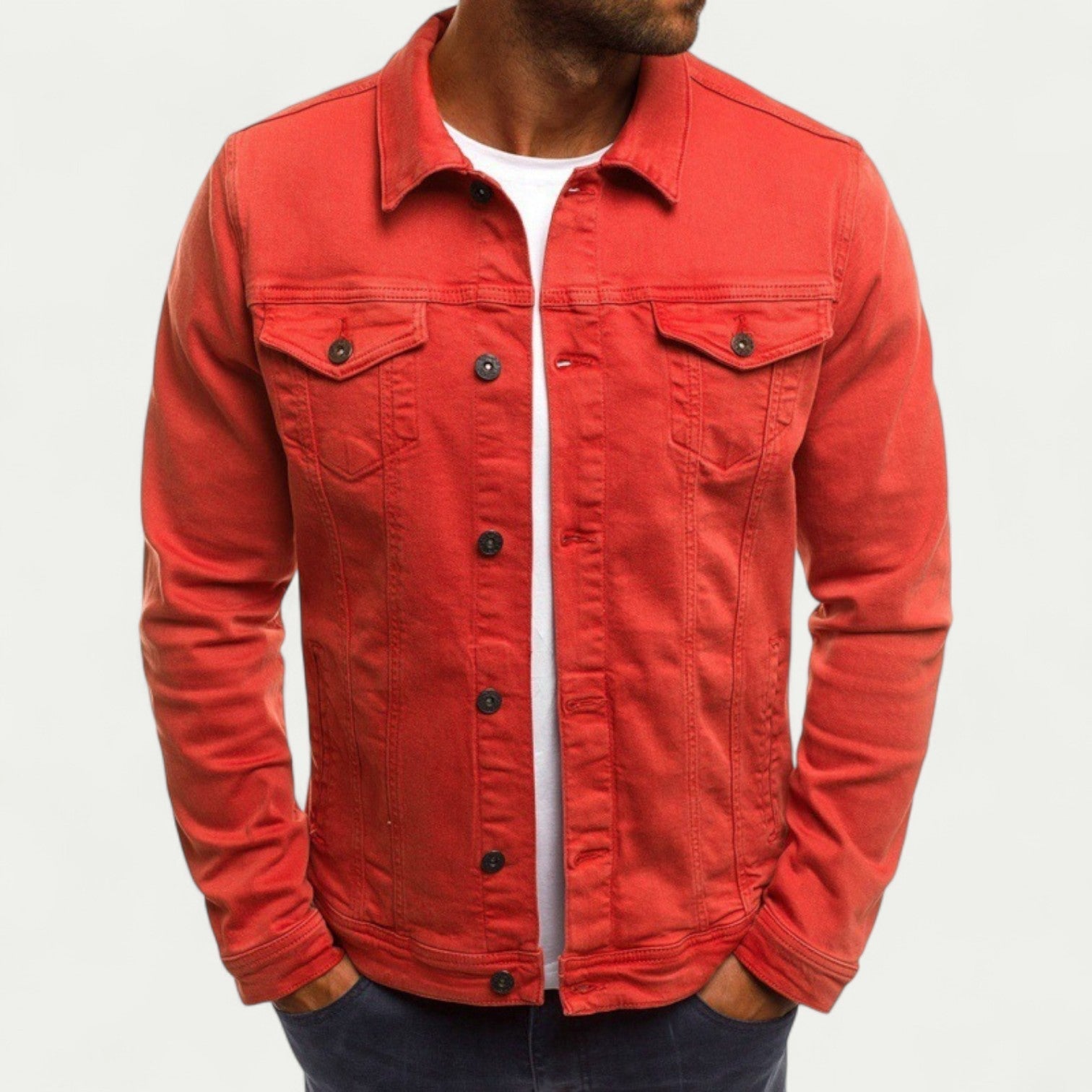 Mens Lightweight denim jacket