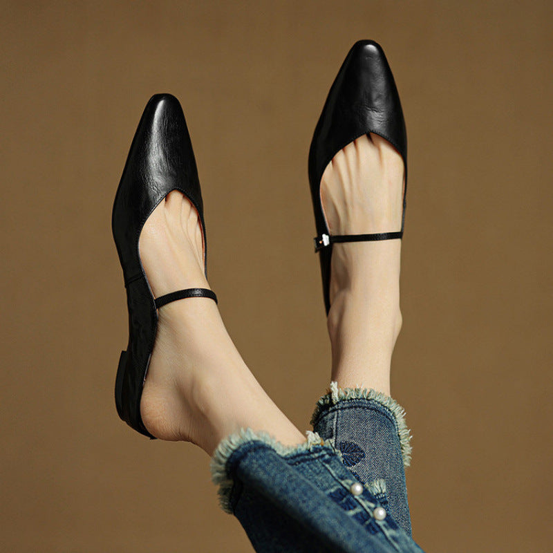 Alden & Archer™| Ulvessa Leather Mules