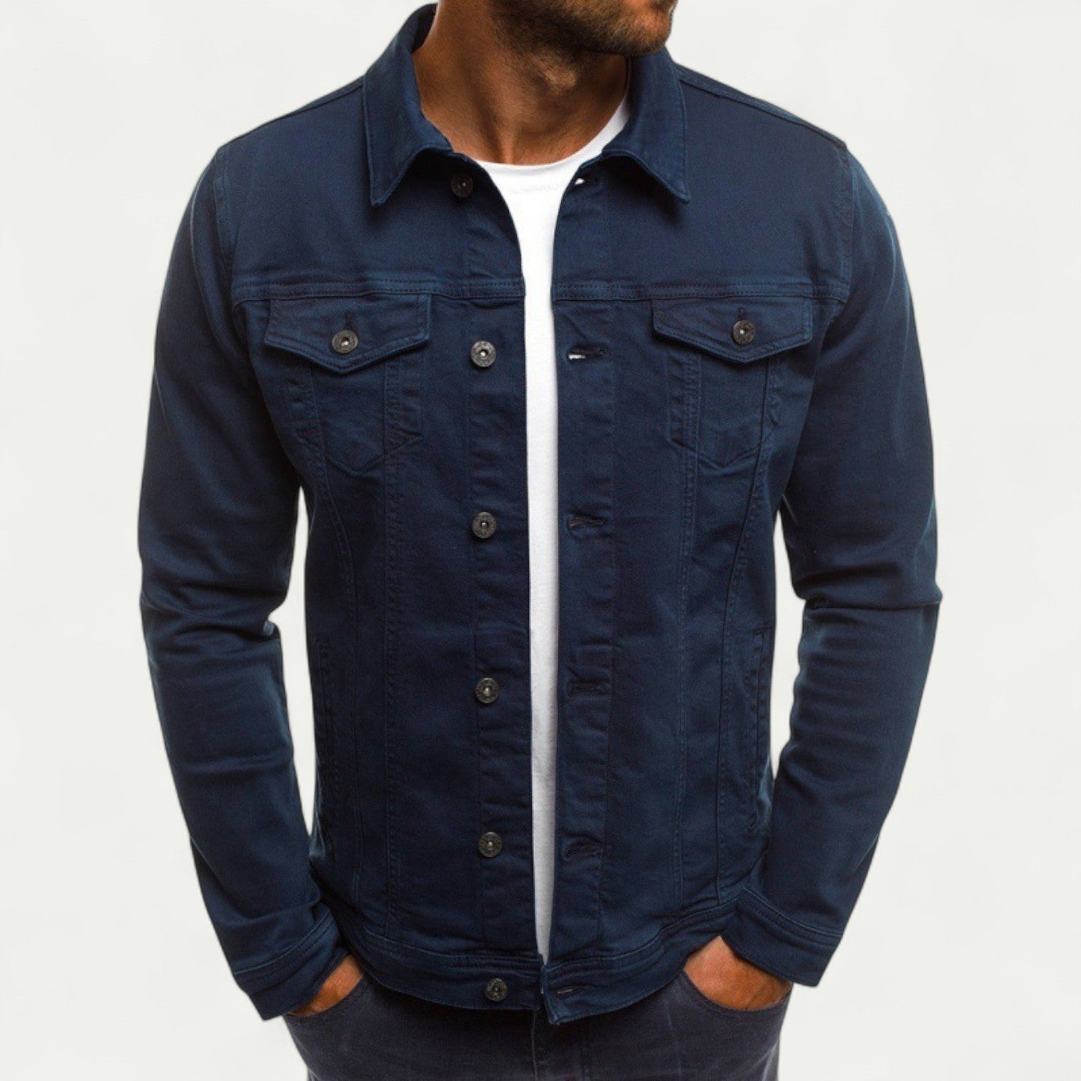 Mens Lightweight denim jacket