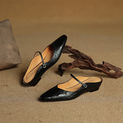 Alden & Archer™| Ulvessa Leather Mules