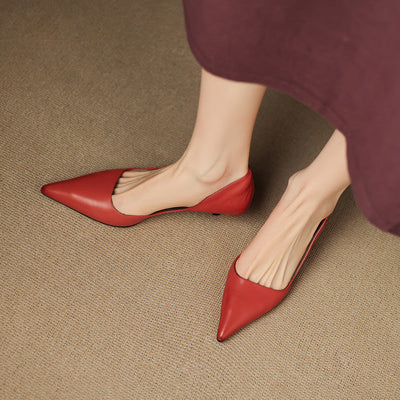 Alden & Archer™ | Kynora Leather Heels