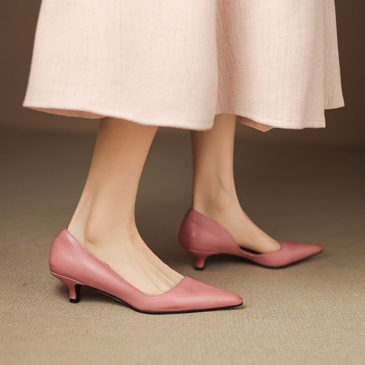 Alden & Archer™ | Kynora Leather Heels