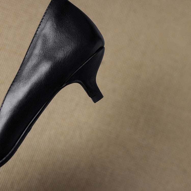 Alden & Archer™ | Kynora Leather Heels
