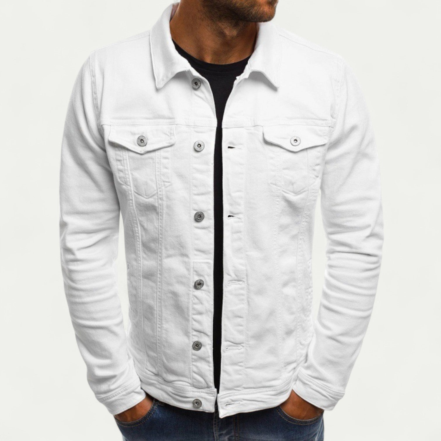 Mens Lightweight denim jacket