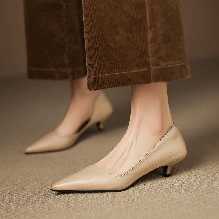 Alden & Archer™ | Kynora Leather Heels