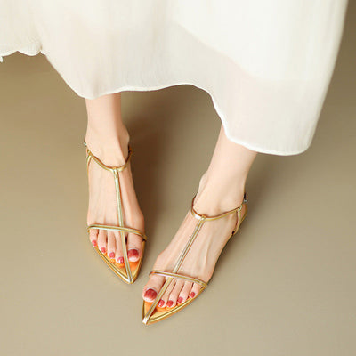 Alden & Archer™| Laney Elegant Flat Sandals