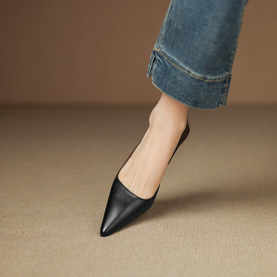 Alden & Archer™ | Kynora Leather Heels