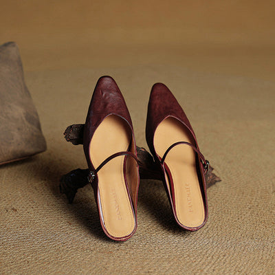 Alden & Archer™| Ulvessa Leather Mules