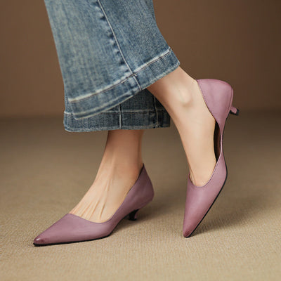 Alden & Archer™ | Kynora Leather Heels