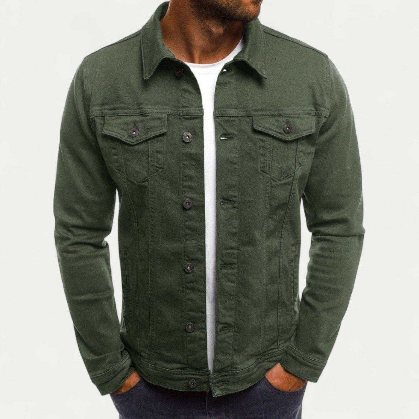 Mens Lightweight denim jacket