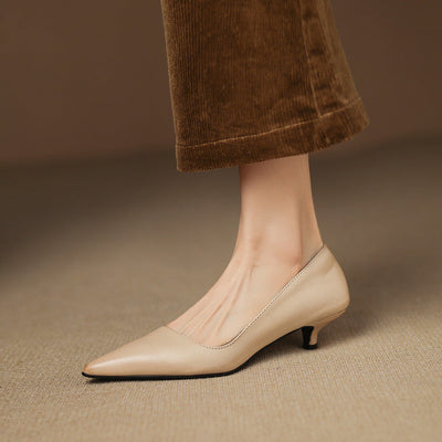 Alden & Archer™ | Kynora Leather Heels