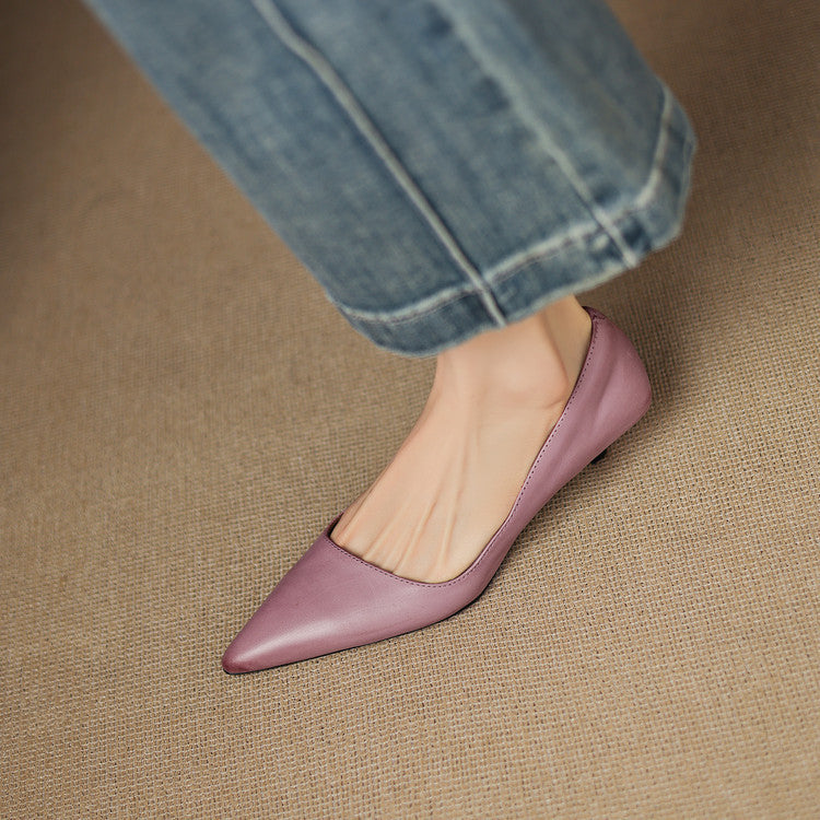 Alden & Archer™ | Kynora Leather Heels