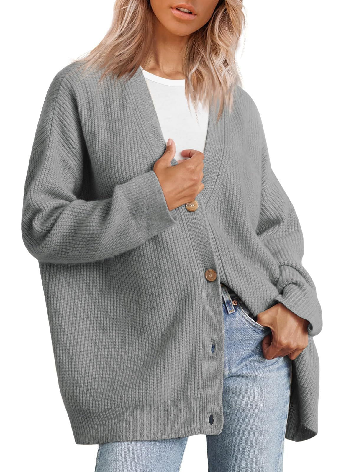 Annabelle | Striped Women's Plus Size Cardigan