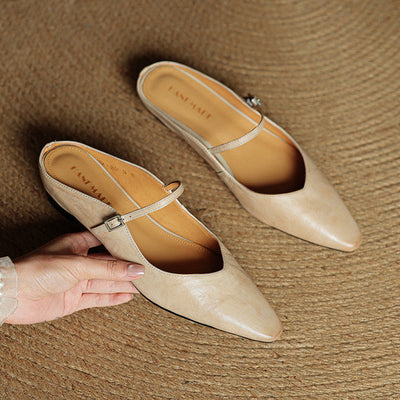 Alden & Archer™| Ulvessa Leather Mules