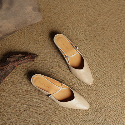 Alden & Archer™| Ulvessa Leather Mules
