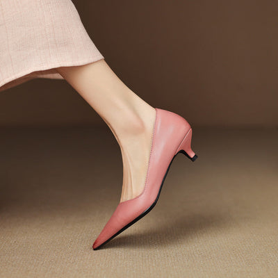 Alden & Archer™ | Kynora Leather Heels