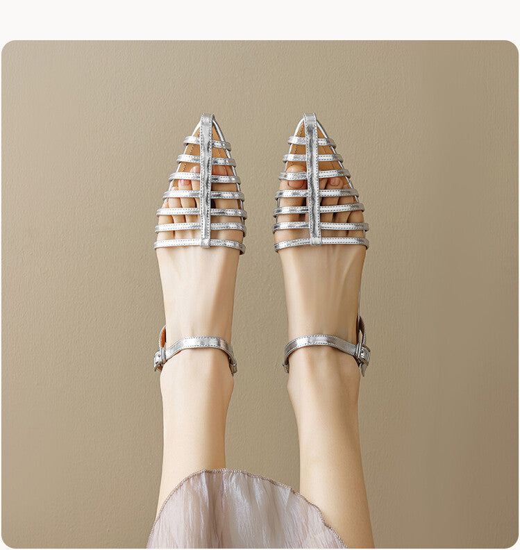 Alden & Archer™ | Kiara Elegant Flat Sandals