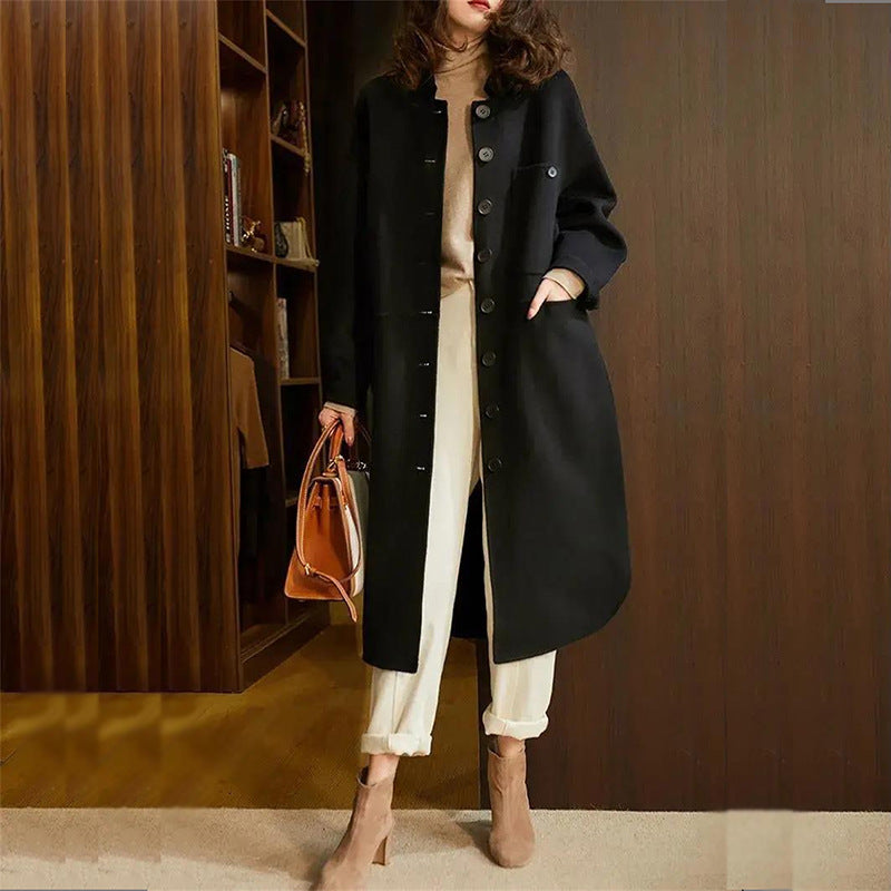 Evie | Women's Stylish Long Winter Trench Coat