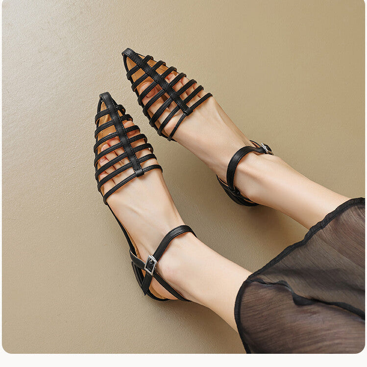 Alden & Archer™ | Kiara Elegant Flat Sandals