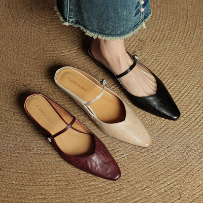 Alden & Archer™| Ulvessa Leather Mules
