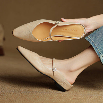 Alden & Archer™| Ulvessa Leather Mules