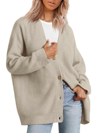 Annabelle | Striped Women's Plus Size Cardigan