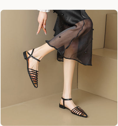 Alden & Archer™ | Kiara Elegant Flat Sandals
