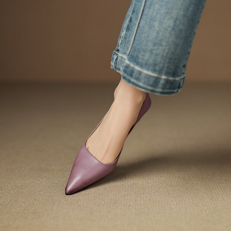 Alden & Archer™ | Kynora Leather Heels