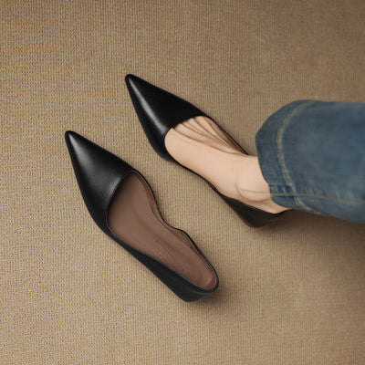 Alden & Archer™ | Kynora Leather Heels