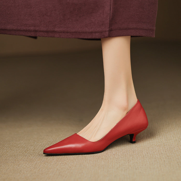 Alden & Archer™ | Kynora Leather Heels