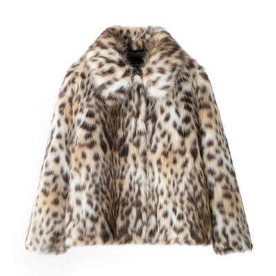 Zoe | Oversized faux fur jacket