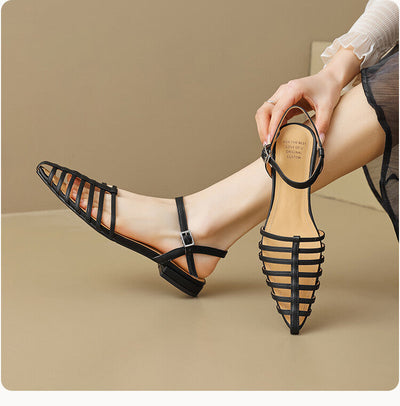 Alden & Archer™ | Kiara Elegant Flat Sandals