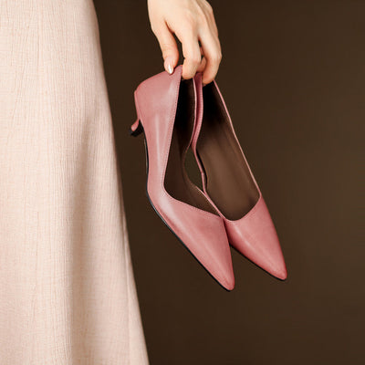 Alden & Archer™ | Kynora Leather Heels