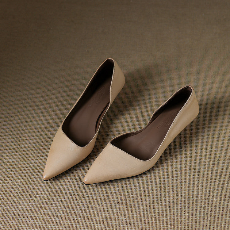 Alden & Archer™ | Kynora Leather Heels