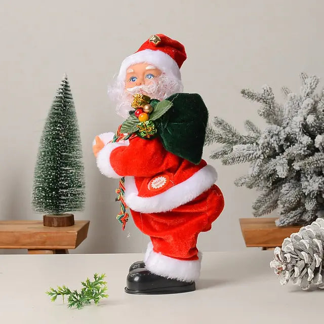 Decoration Santa Claus dancing the twerk