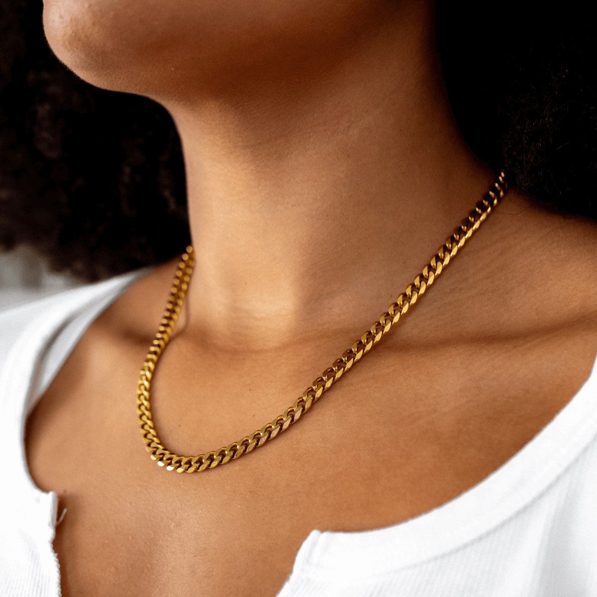 Cuban Link Necklace - Gold