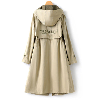 Ruby | Women's Hooded Winter Trench Coat