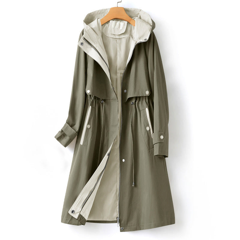 Ruby | Women's Hooded Winter Trench Coat
