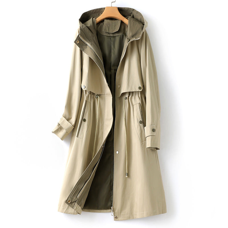 Ruby | Women's Hooded Winter Trench Coat