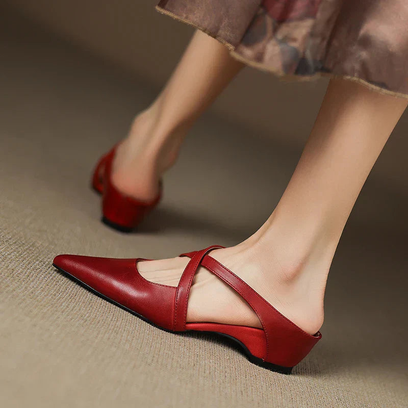 Alden & Archer™| Virelina Leather Mules