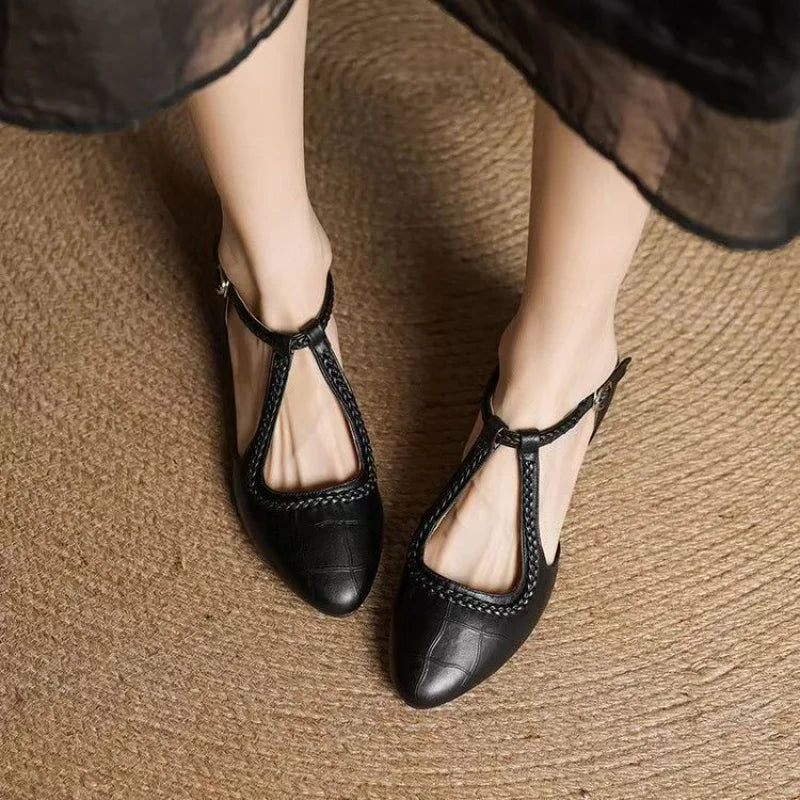 Alden & Archer™| Bevora T-Strap Sandals