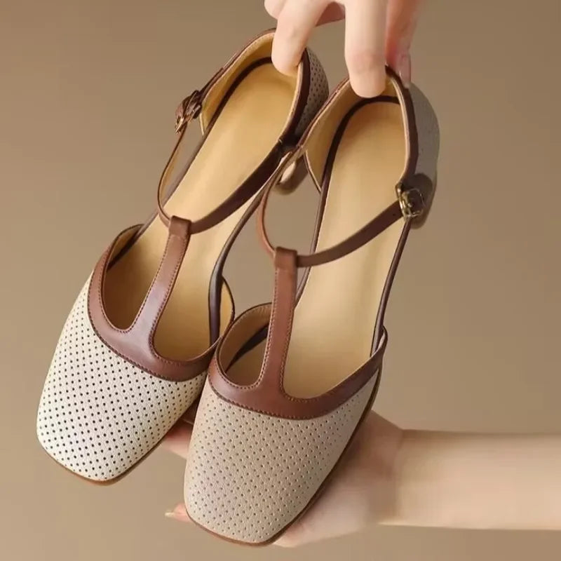 Alden & Archer™ | Isava Mid Heel Shoes