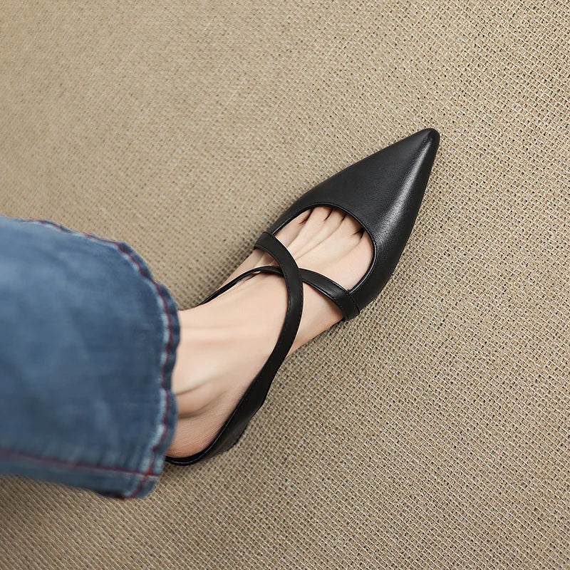 Alden & Archer™| Virelina Leather Mules