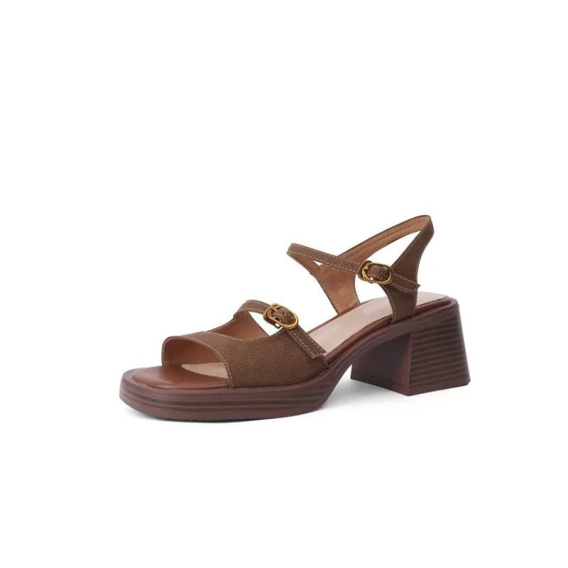 Alden & Archer™| Keshara Open Toe Heeled Sandals